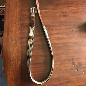 Horsehair belt